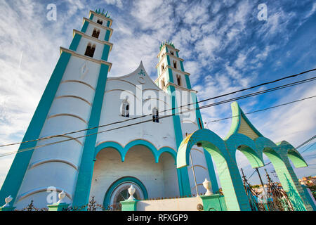 Église Cristo Rey dans le centre-ville de Mazatlan Banque D'Images