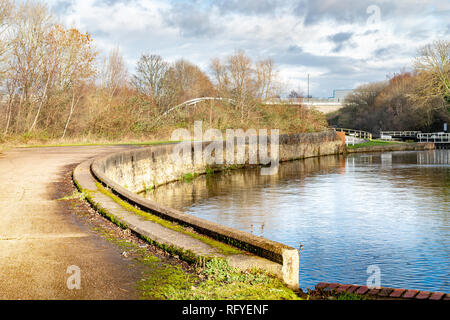 Le Don de la navigation, Tinsley, Rotherham, South Yorkshire, UK Banque D'Images