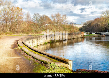 Le Don de la navigation, Tinsley, Rotherham, South Yorkshire, UK Banque D'Images