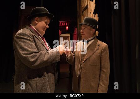 Titre original : STAN & Ollie. Titre en anglais : STAN & Ollie. Année : 2018. Réalisateur : Jon S. BAIRD. Stars : John C. Reilly ; Steve Coogan. Credit : ENTERTAINMENT ONE/BBC FILMS/FABLE PHOTOS / Album Banque D'Images