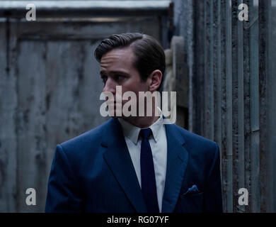 Film Original title : PORTRAIT FINAL. Titre en anglais : PORTRAIT FINAL. Année : 2017. Directeur : Stanley Tucci. Stars : ARMIE HAMMER. Credit : OLIVE PRODUCTIONS/ALIMENTAIRE PRODUCTIONS/RIVERSTONE PHOTOS / Album Banque D'Images