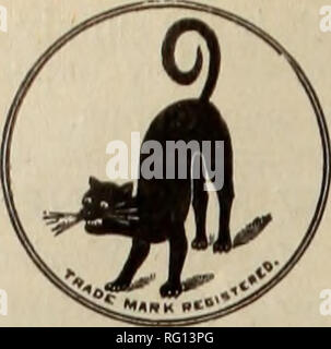 . Industries canadiennes forestières 1907. L'exploitation forestière ; les forêts et la foresterie ; Produits forestiers ; l'industrie de pâte de bois ; industries du bois. 22 LE CANADA ET du bûcheron, menuisier, septembre 1907. Hou-hou en Colombie-Britannique. Une concaténation tenue à Vancouver le mois dernier. Le Vendredi, août, le neuvième, le mystique Black Cat de nouveau tenu cour sur le toit, à Vancouver, lorsque le ronronnement timorée de trente-deux unregenerated chatons a été mêlée à l'caterwauls yowls et près d'une centaine de vieux chats. La session a eu lieu à O'Brien's Hall, Hastings Street. Snark J. D. Moody a été de nouveau en évidence en tant que leader Banque D'Images