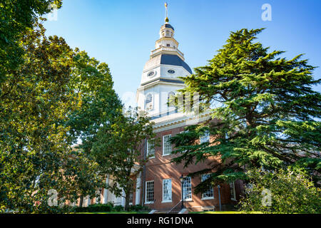 Bâtiment de la capitale de l'État du Maryland à Baltimore, Maryland Banque D'Images