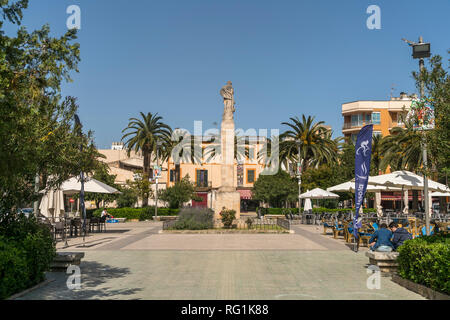 Marktplatz à Felanitx, Majorque, Baléares, Espagne | Place du marché Felanitx, Majorque, Îles Baléares, Espagne, Banque D'Images