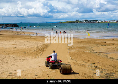 Elie Beach Festival de Cricket, Elie, Fife Banque D'Images