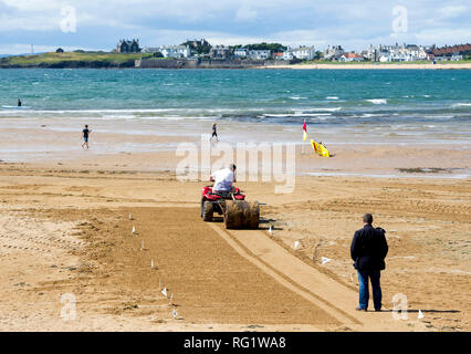 Elie Beach Festival de Cricket, Elie, Fife Banque D'Images