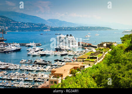 Port Hercules, Monaco Banque D'Images