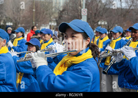 St Patrick Day Parade, Ottawa, Canada Banque D'Images