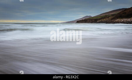 La plage Inch Kerry Banque D'Images