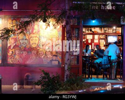 USA, United States of America, New York City : West village, un club de musique. Banque D'Images