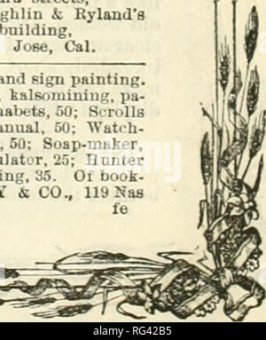 . Californie agriculturist et live stock journal. Agriculture -- Californie ; bétail -- Californie ; l'industrie animale -- Californie. CL '^. Veuillez noter que ces images sont extraites de la page numérisée des images qui peuvent avoir été retouchées numériquement pour plus de lisibilité - coloration et l'aspect de ces illustrations ne peut pas parfaitement ressembler à l'œuvre originale.. San Jose Banque D'Images