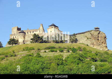 Château de Boldogkő dans Boldogkőváralja, la Hongrie. Banque D'Images