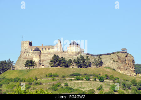 Château de Boldogkő dans Boldogkőváralja, la Hongrie. Banque D'Images