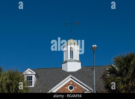 Girouette sur le dessus de l'Hôtel de Ville de Myrtle Beach en Caroline du Sud, USA Banque D'Images