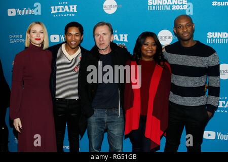 Park City, Utah, USA. 27 Jan, 2019. au niveau des arrivées pour LUCE en première mondiale au Festival du Film de Sundance 2019, Bibliothèque Centre Theatre, Park City, UT 27 Janvier, 2019. Credit : JA/Everett Collection/Alamy Live News Banque D'Images