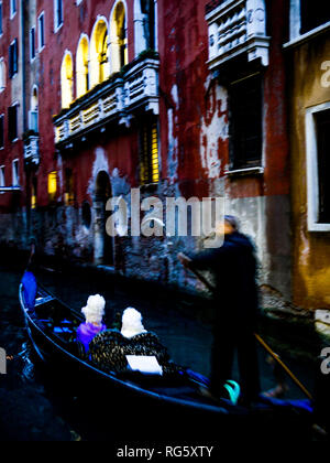 Venise, la ville des Doges pendant le carnaval, Veneto, Italie Banque D'Images