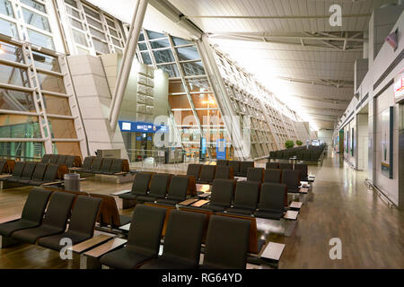 INCHEON, CORÉE DU SUD - circa 2017, Juin : à l'intérieur de l'Aéroport International d'Incheon. Banque D'Images