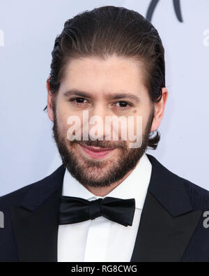 Los Angeles, United States. 27 Jan, 2019. LOS ANGELES, CA, USA - Le 27 janvier : l'acteur Michael Zegen arrive à la 25e remise annuelle des Screen Actors Guild Awards tenue au Shrine Auditorium le 27 janvier 2019 à Los Angeles, Californie, États-Unis. (Photo par Xavier Collin/Image Crédit : Agence de Presse) L'agence de presse Image/Alamy Live News Banque D'Images