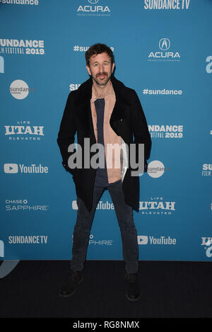 Park City, Utah, USA. 28 janvier, 2019. Chris O'Dowd assiste à l"état de l'Union européenne" une première mondiale à la Rey Theatre Le 28 janvier 2019 à Park City, Utah. Photo : imageSPACE/MediaPunch MediaPunch Crédit : Inc/Alamy Live News Banque D'Images