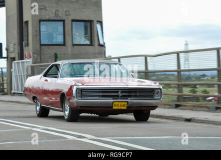 1969 Chrysler 300 - classic American muscle car Banque D'Images