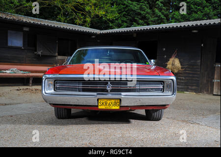 1969 Chrysler 300 - classic American muscle car Banque D'Images