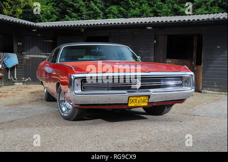 1969 Chrysler 300 - classic American muscle car Banque D'Images