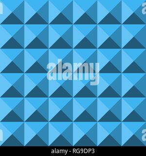 Blue abstract pattern transparente texture pyramide de secours. Vector background. Illustration de Vecteur