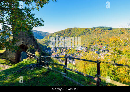 Allemagne, Rhénanie-Palatinat, vallée de l'Ahr, Altenahr Banque D'Images