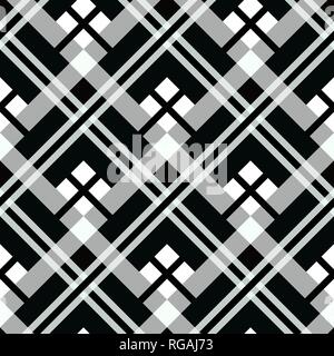Tissu à carreaux modèle vérifié sans illustration vecteur eps10 Illustration de Vecteur
