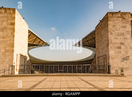 Olympiastadion, Berlin, Allemagne Banque D'Images