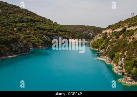 Gorges du Verdon en France Banque D'Images