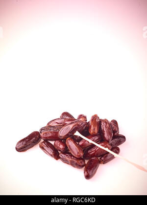 Dates succulentes encore alimentaire-vie photographie Banque D'Images