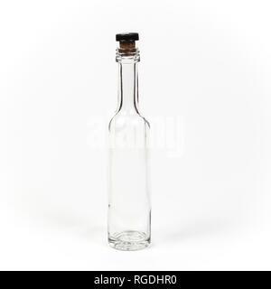 Petite bouteille en verre avec bouchon Banque D'Images