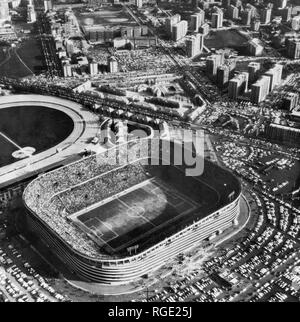 L'Italie, Lombardie, Milan, du stade San Siro, 1971 Banque D'Images