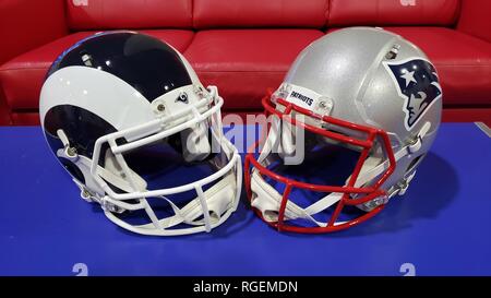 Atlanta, GA, USA. 28 janvier, 2019. L'expérience de la NFL avec Jamal Anderson au Georgia World Congress Center à Atlanta, Géorgie le 29 janvier 2019. Walik Goshorn Crédit : Punch/media/Alamy Live News Banque D'Images