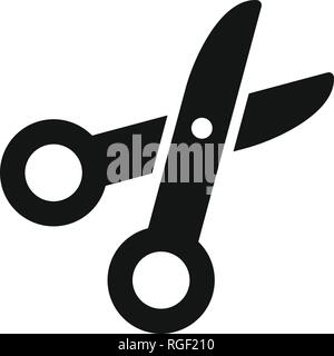 Icône Icône vecteur ciseaux Sign Vector Illustration pour utilisation personnelle et commerciale... L'icône de la mode Look propre... Illustration de Vecteur