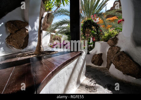 Museum Lagomar, l'ancienne maison de l'acteur Omar Sharif en Nazaret. Banque D'Images