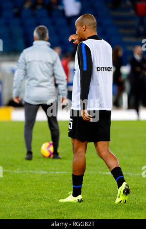 ROME - OCT 29, 2018 : Joao Mario 15. SS Lazio - FC Internazionale Milano. Serie A TIM. Stadio Olimpico. Banque D'Images