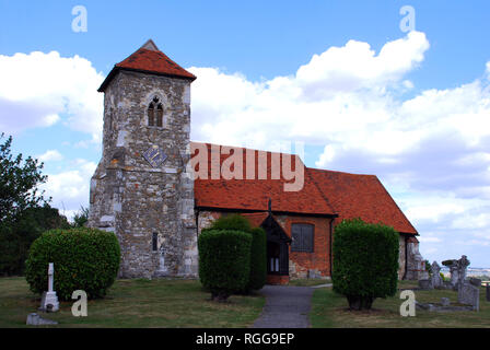 L'église St Andrews dans le village d'Ashingdon, Essex Banque D'Images