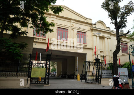 Musée national de l'Histoire vietnamienne à Hanoi, Vietnam, Asie Banque D'Images
