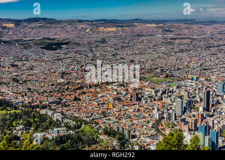 Bogota Skyline cityscape capitale de la Colombie en Amérique du Sud Banque D'Images