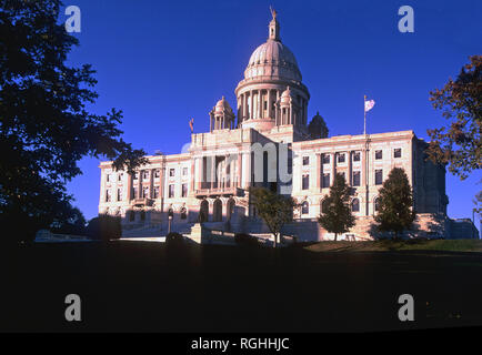 Bâtiment de la capitale de l'État du Rhode Island, Providence, RI, USA Banque D'Images