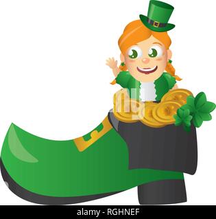 Happy St Patricks day Illustration de Vecteur