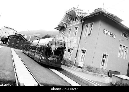 Innsbruck, Straßenbahn, Stubaitalbahn Banque D'Images