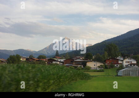 Innsbruck, Straßenbahn, Stubaitalbahn Banque D'Images