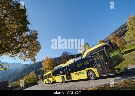 Lienz, Carpostal, Buszug Solaris Banque D'Images