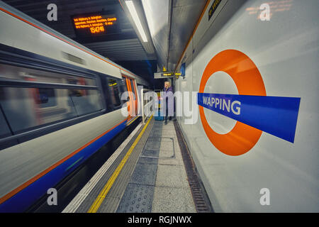 Station wapping overground Banque D'Images