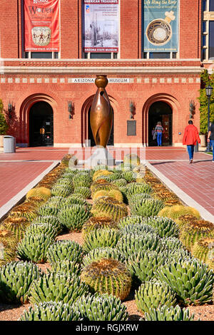 L'extérieur de l'Université d'Arizona State Museum sur le campus à Tucson AZ Banque D'Images