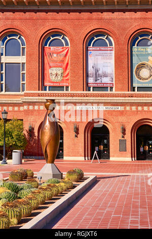 L'extérieur de l'Université d'Arizona State Museum sur le campus à Tucson AZ Banque D'Images