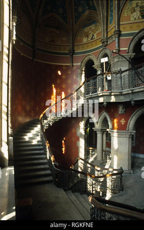 Le St Pancras Renaissance London Hotel est un hôtel de Londres, en Angleterre, en formant le frontispice de la gare St Pancras. Il a ouvert ses portes en 2011, et Banque D'Images